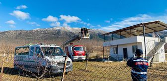Denizli'de çatıda elektrik akımına kapılan demir ustası hayatını kaybetti