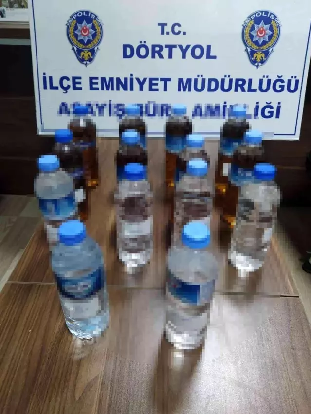 Son dakika haberleri! Hatay'da yılbaşı öncesi sahte içki operasyonu