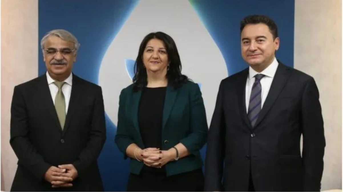 HDP-DEVA görüşmesi! İki partinin liderleri "Mutabakat içindeyiz" dedi