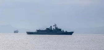 Salihreis fırkateyni, Antalya Limanı'nda