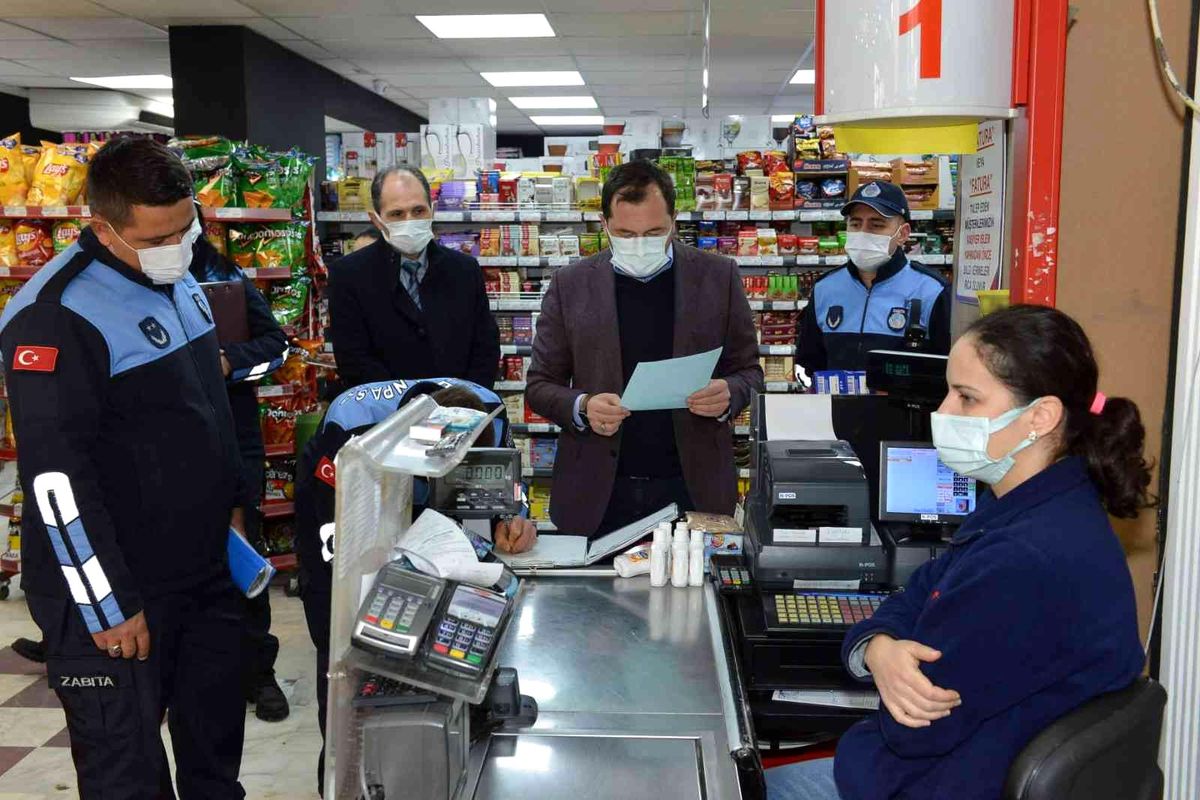 Süleymanpaşa\'da market denetimleri