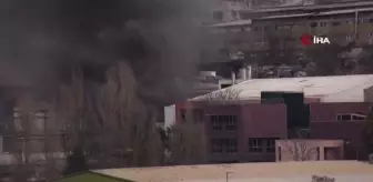 Zeytinburnu'nda yangın paniği