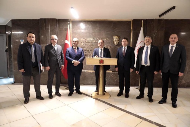 Bartın heyetinden TPAO'ya ziyaret