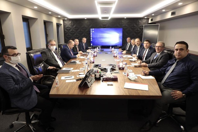Bartın heyetinden TPAO'ya ziyaret