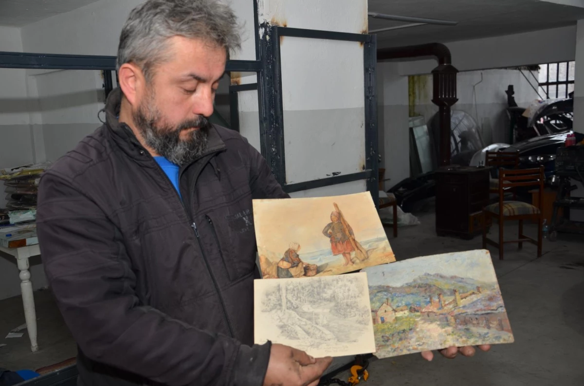 Zonguldaklı kaporta ustasından bomba iddia: Gerçek Van Gogh tabloları benim elimde