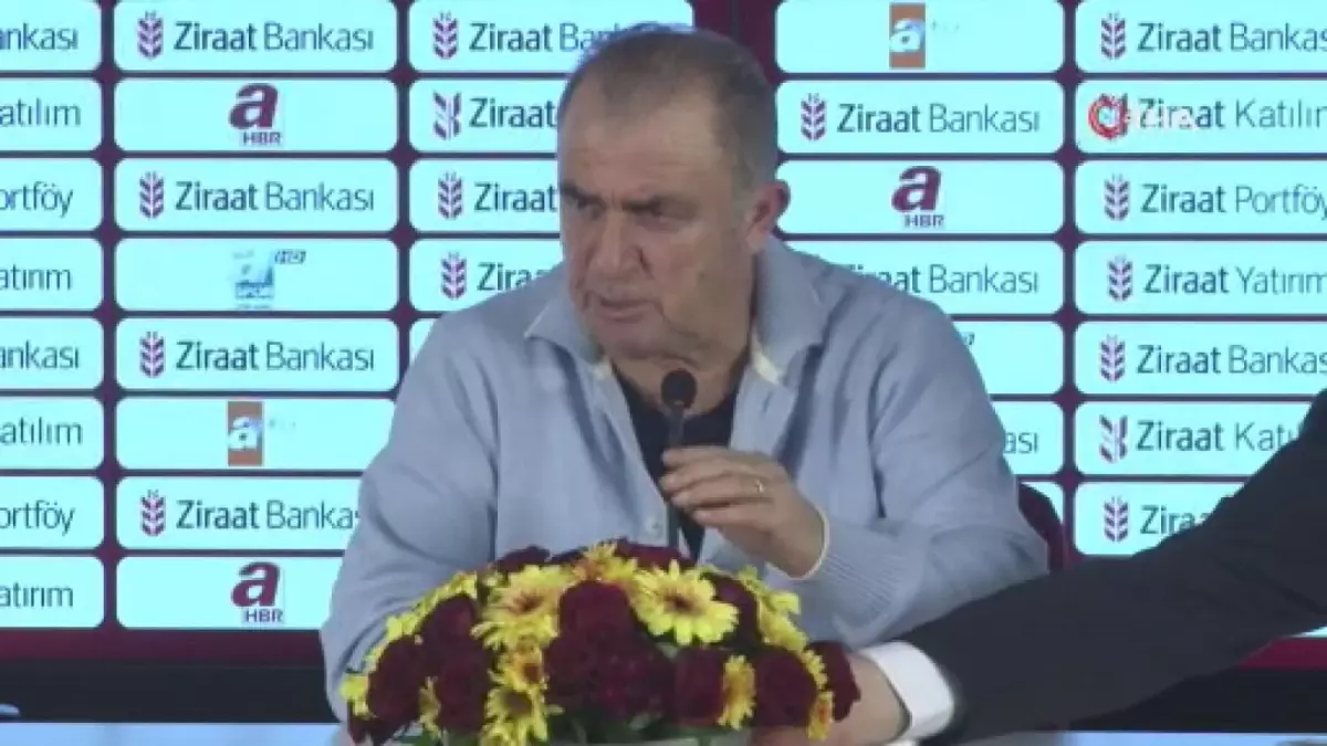 Fatih Terim: "Olayı tersine çevirmek için elimizden geleni yapacağız"