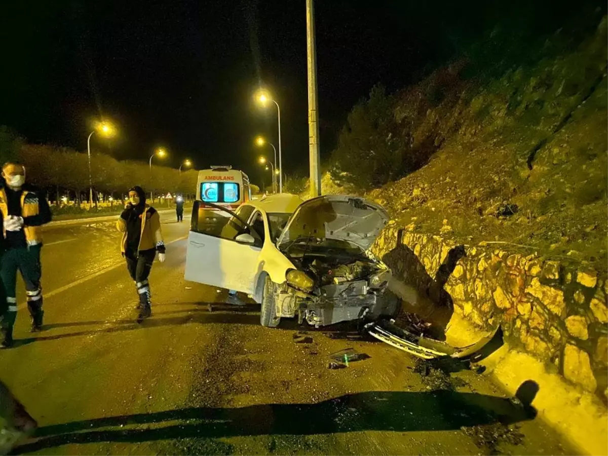 Gizli buzlanma kazaya sebep oldu, 1 kişi yaralandı