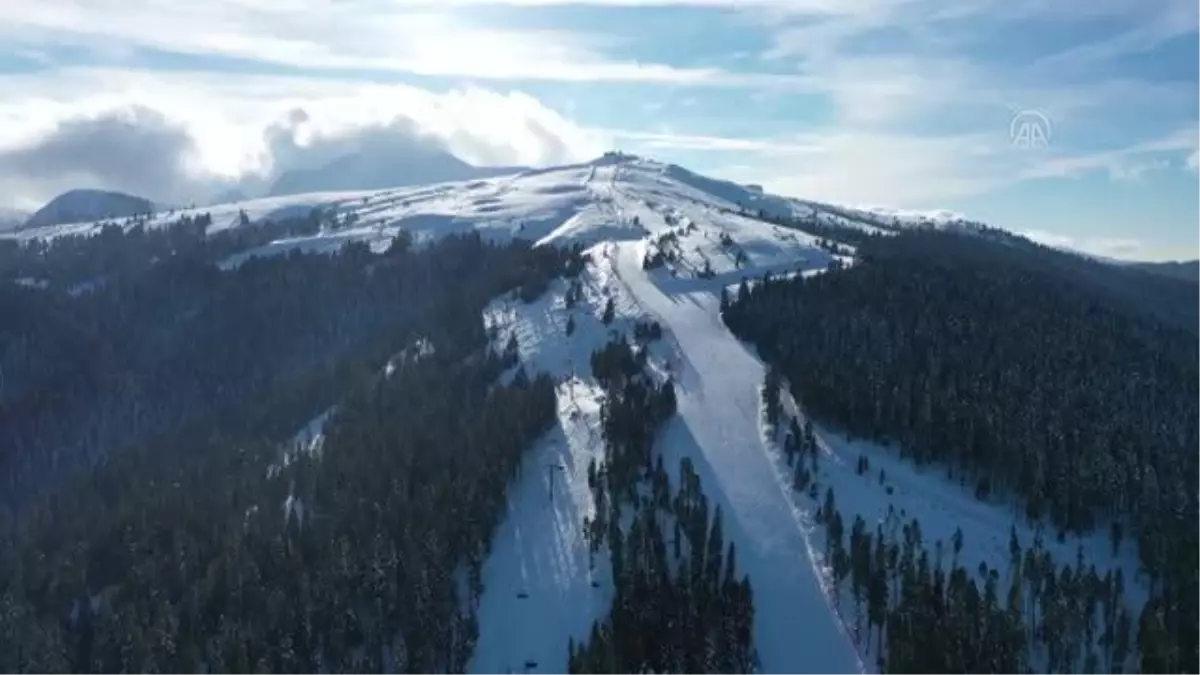 KASTAMONU - Ilgaz Dağı\'ndaki oteller yılbaşı öncesi doldu