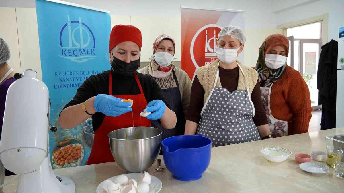KEÇMEK\'te \'Yılbaşı Pastası Workshop\' etkinliği