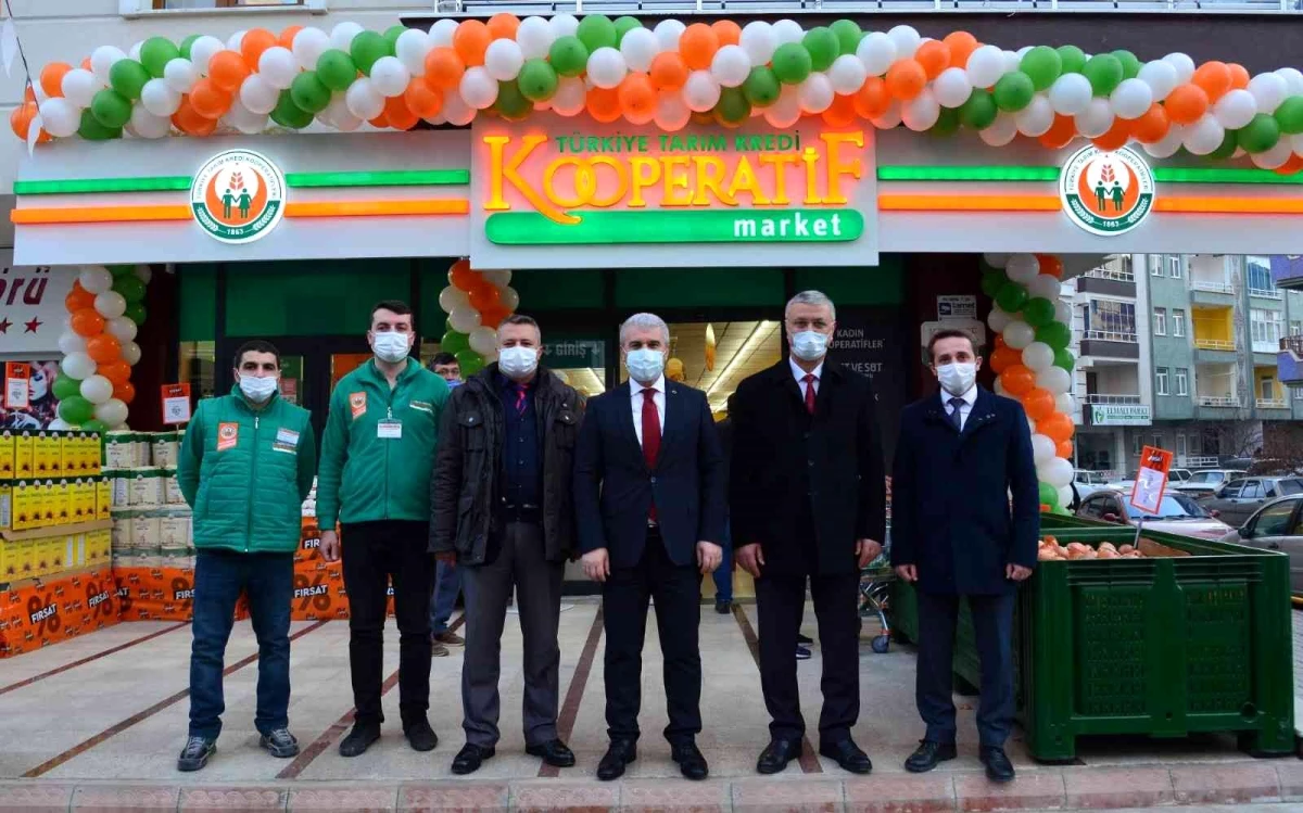 Kırşehir\'de, Kooperatif Market Açıldı