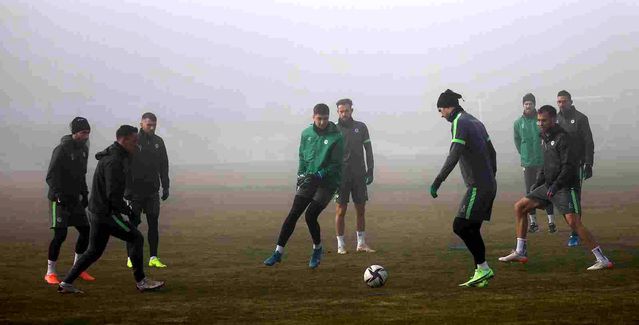 Konyaspor, Ümraniyespor maçı hazırlıklarını tamamladı