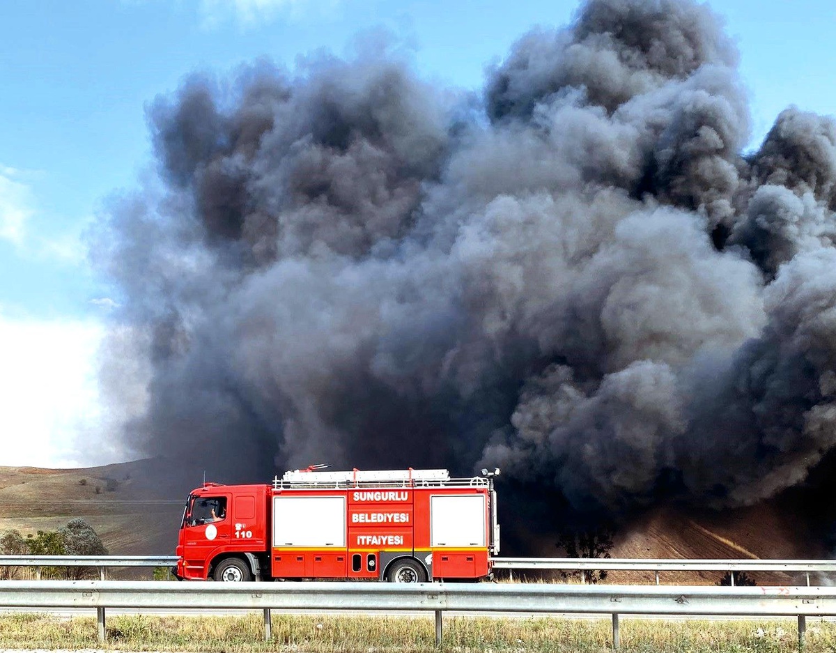 Son dakika haberi: Sungurlu itfaiyesi 286 yangına müdahale etti