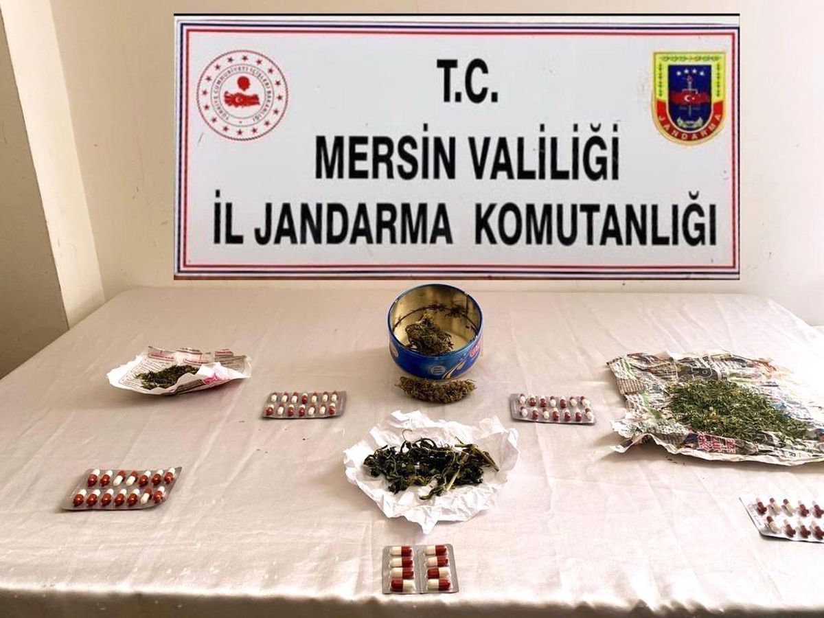 Tarsus\'ta uyuşturucu satıcılarına operasyon: 2 gözaltı