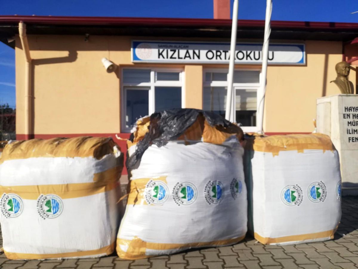 Tekirdağ'dan Samsun'a 'Minik Kalpler Üşümesin' kampanyası