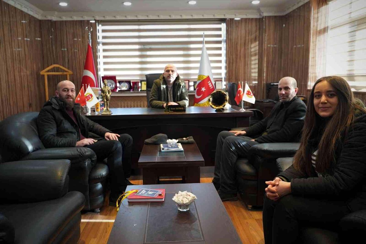 Bayburt Madeni Sanatkar Odası Başkan adayı Kahraman\'dan BGC\'ye ziyaret