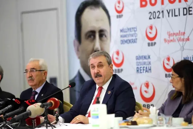 BBP lideri Destici: HDP, PKK'nın partisidir, Selahattin Demirtaş bir teröristtir