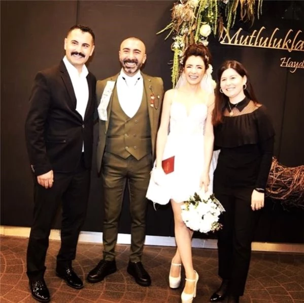 Oyuncu Metin Yıldız ve Ceylan Yılmaz evlendi