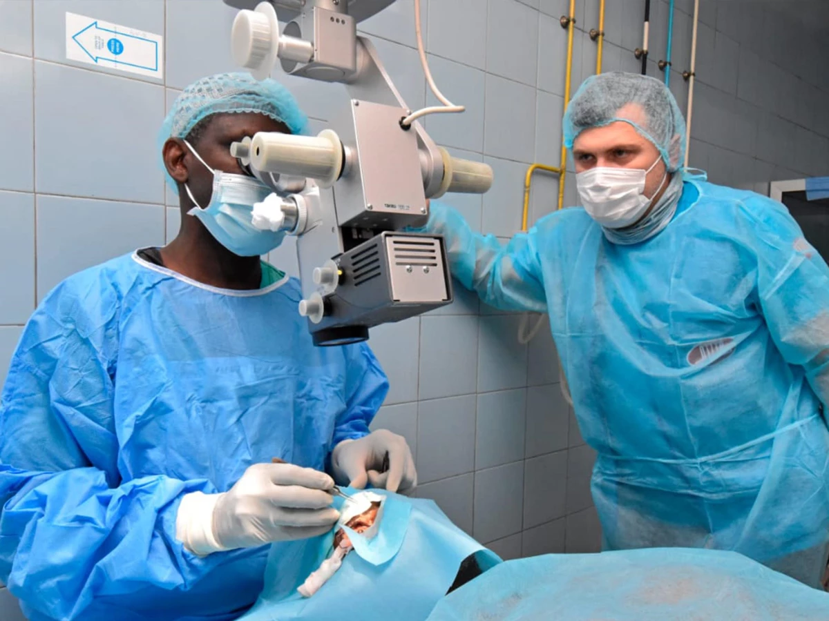 DİTİB, Senegal\'de 400 katarakt hastasına "ışık" oldu
