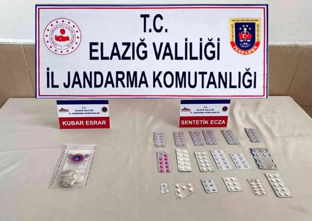 Elazığ\'da 149 adet kırmızı reçeteli ilaç ele geçirildi