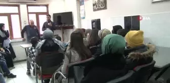 Elazığ'da üniversite öğrencilerine yönelik yangın eğitimi ve tatbikatı