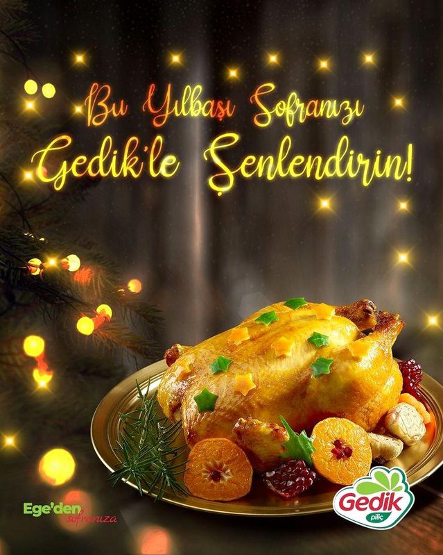 Gedik Piliç ile yılbaşı sofralarını şölene çevirin