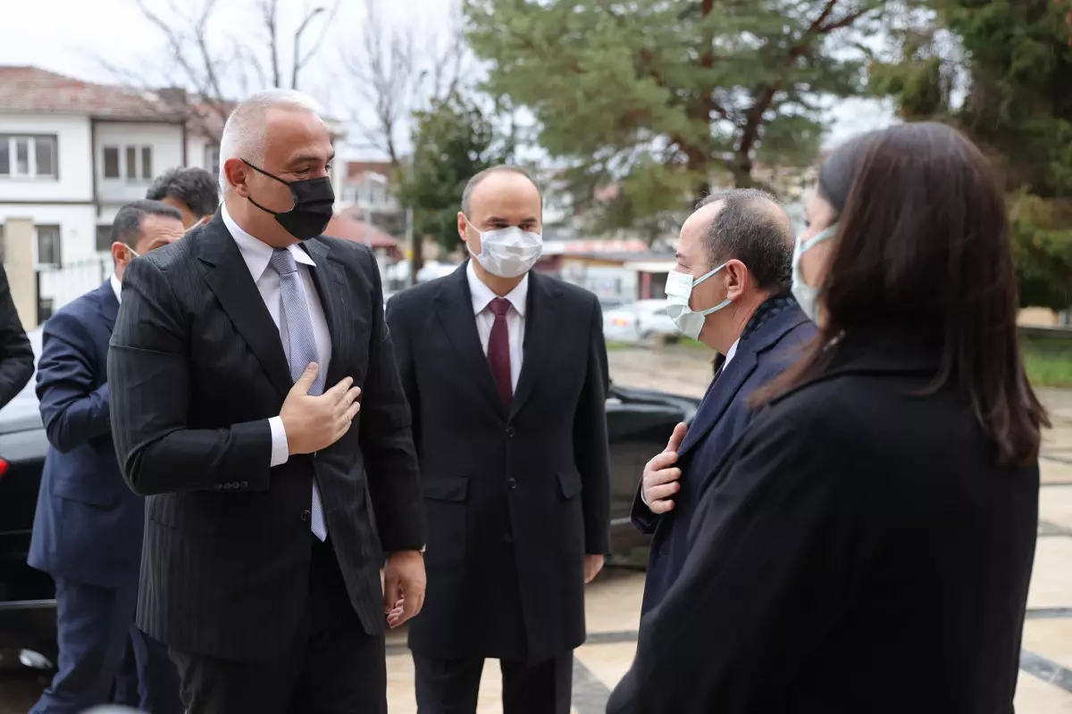 Kültür ve Turizm Bakanı Ersoy, Edirne Valiliğini ziyaret etti