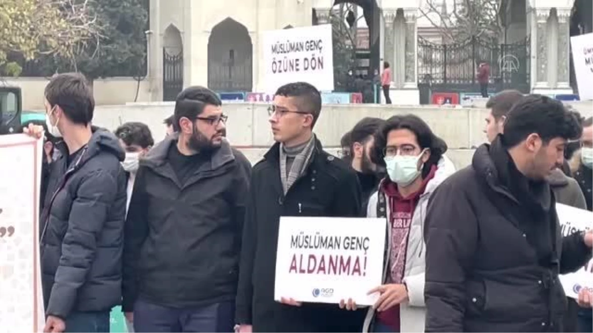 AGD\'li öğrencilerden yılbaşı kutlamalarına tepki