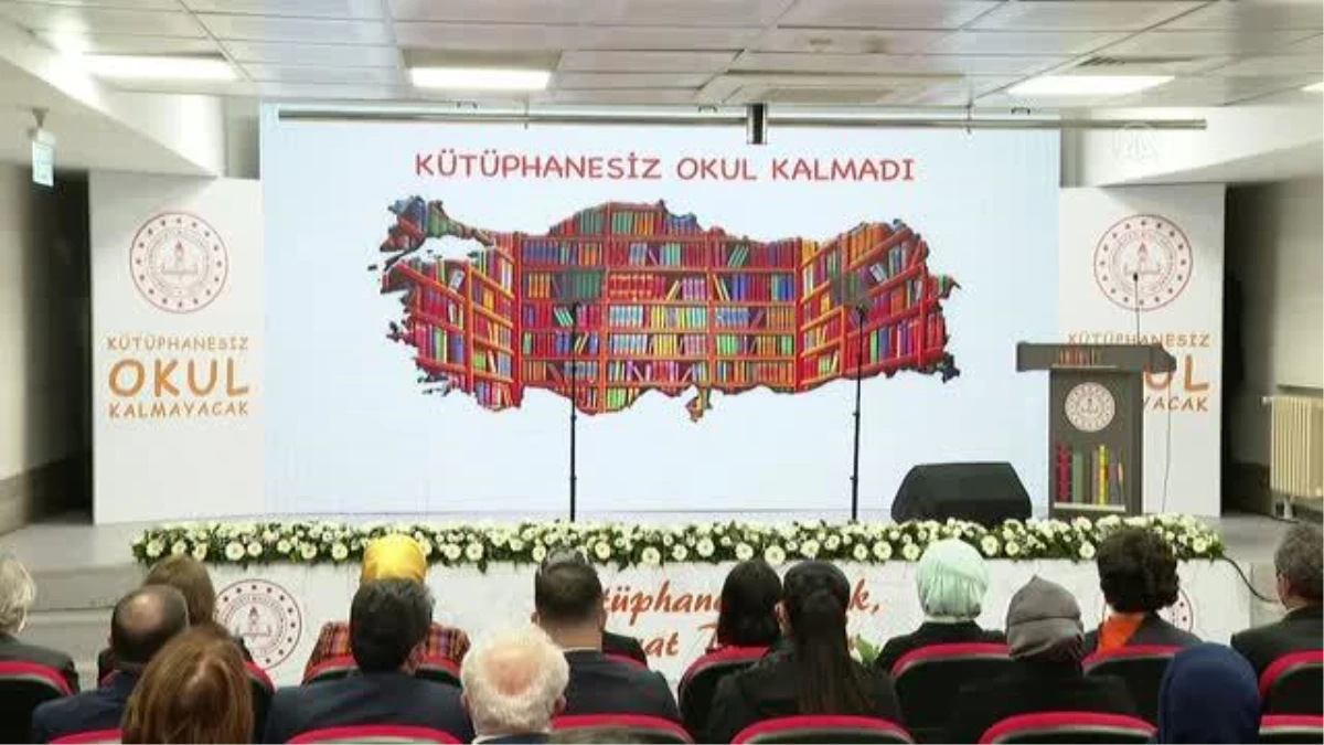 Son Dakika | Bakan Özer, "Kütüphanesiz Okul Kalmayacak Projesi Kapanış Töreni"nde konuştu