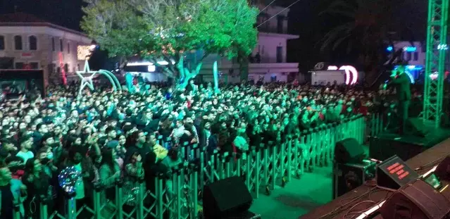 Bodrum'da yılbaşı şöleni başladı