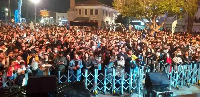 Bodrum'da yılbaşı şöleni başladı