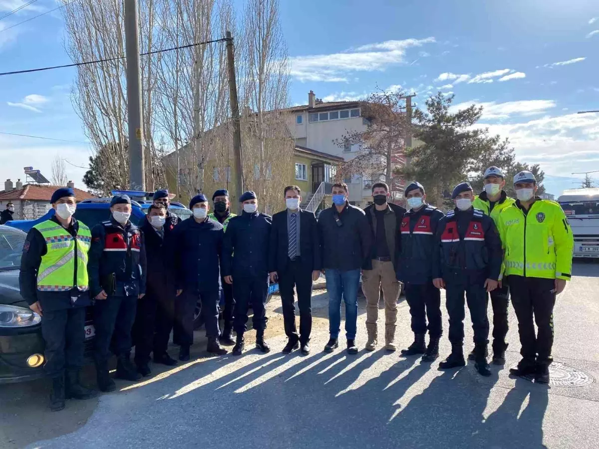 Bolvadin\'de yılbaşı denetimleri gündüz saatlerinde başladı