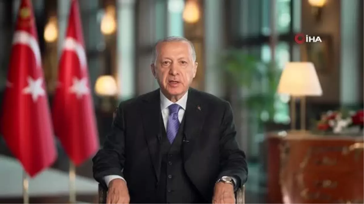 Son dakika... Cumhurbaşkanı Erdoğan\'dan yeni yıl mesajı Açıklaması