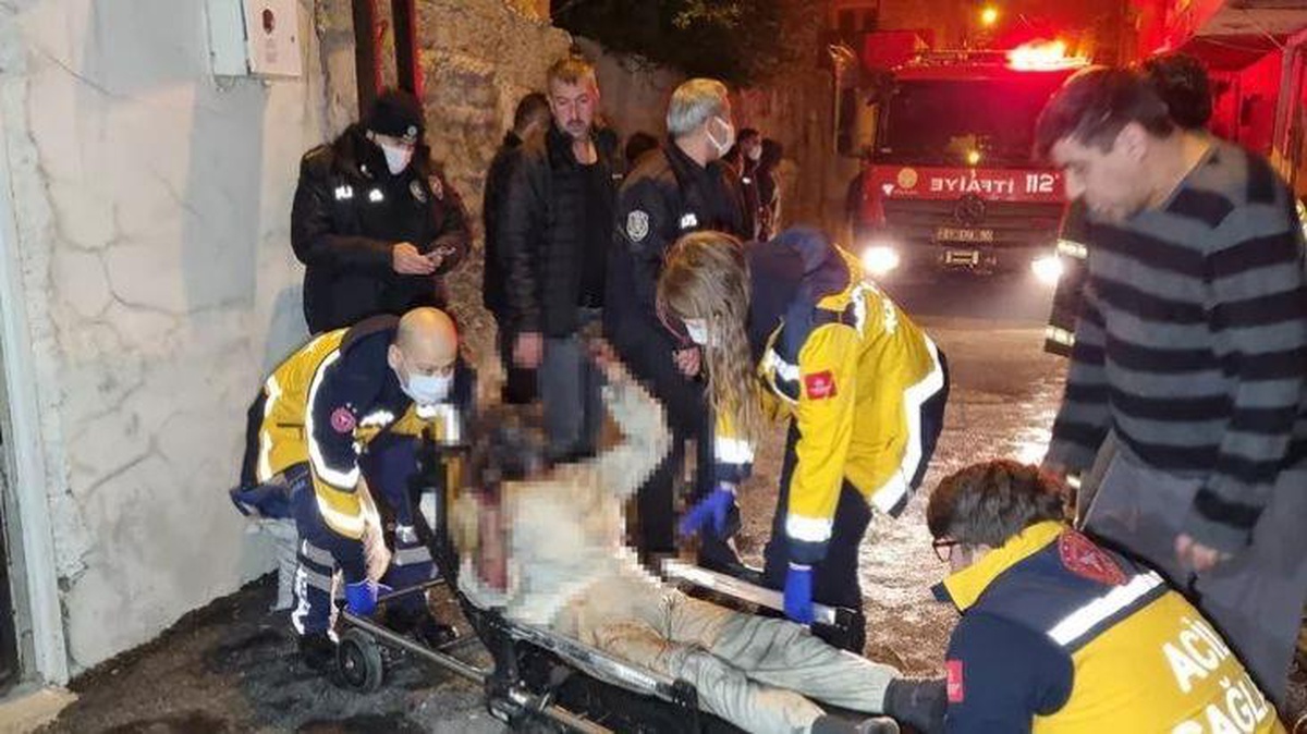 Gece gece yükselen çığlıklarla mahalle ayağa kalktı! Yaşlı adamın başına gelenler!