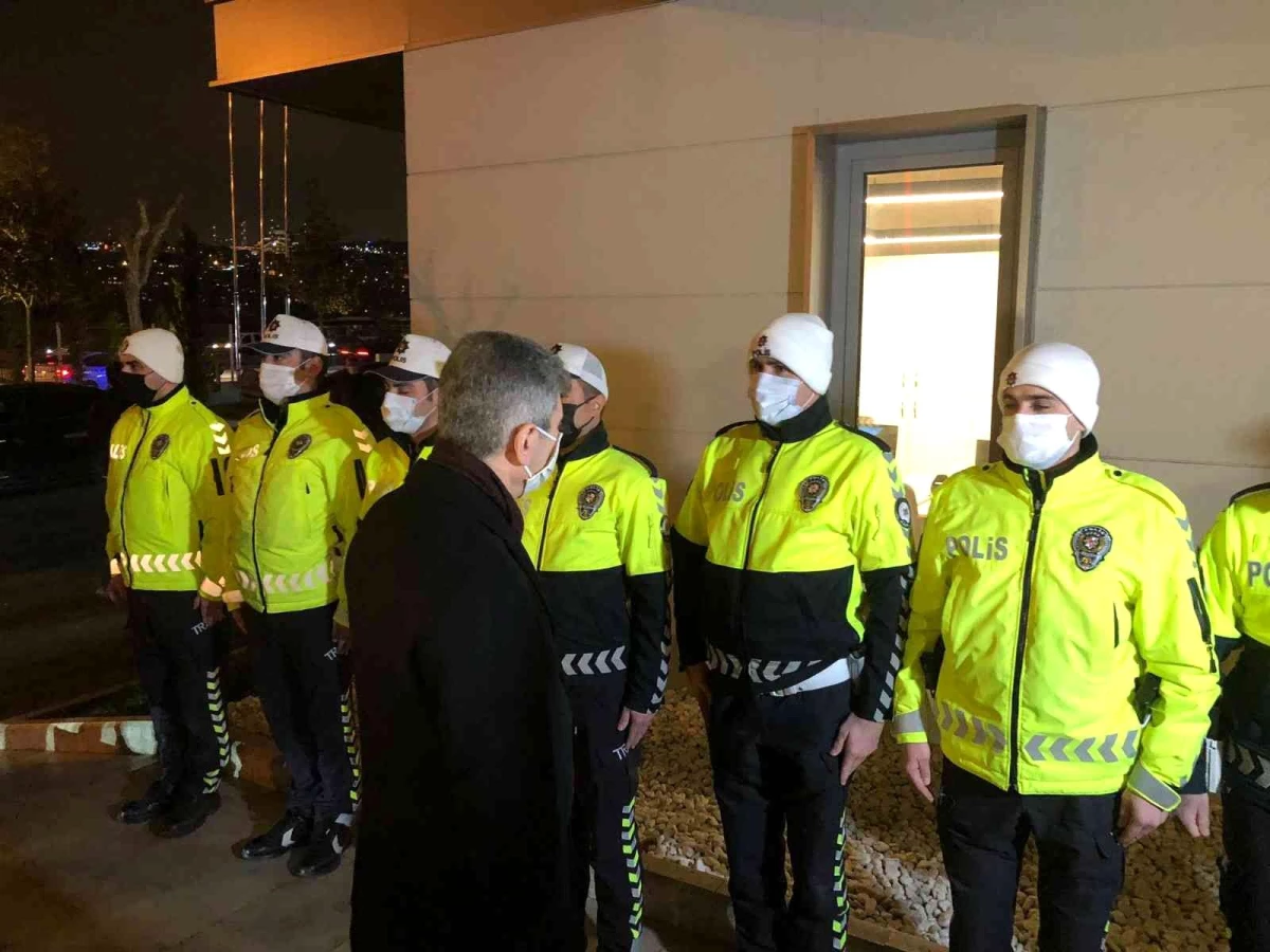 İstanbul Valisi Ali Yerlikaya emniyet personelini ziyaret etti