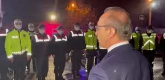 Kocaeli Valisi Yavuz, yeni yılı görev başında karşılayan personeli ziyaret etti