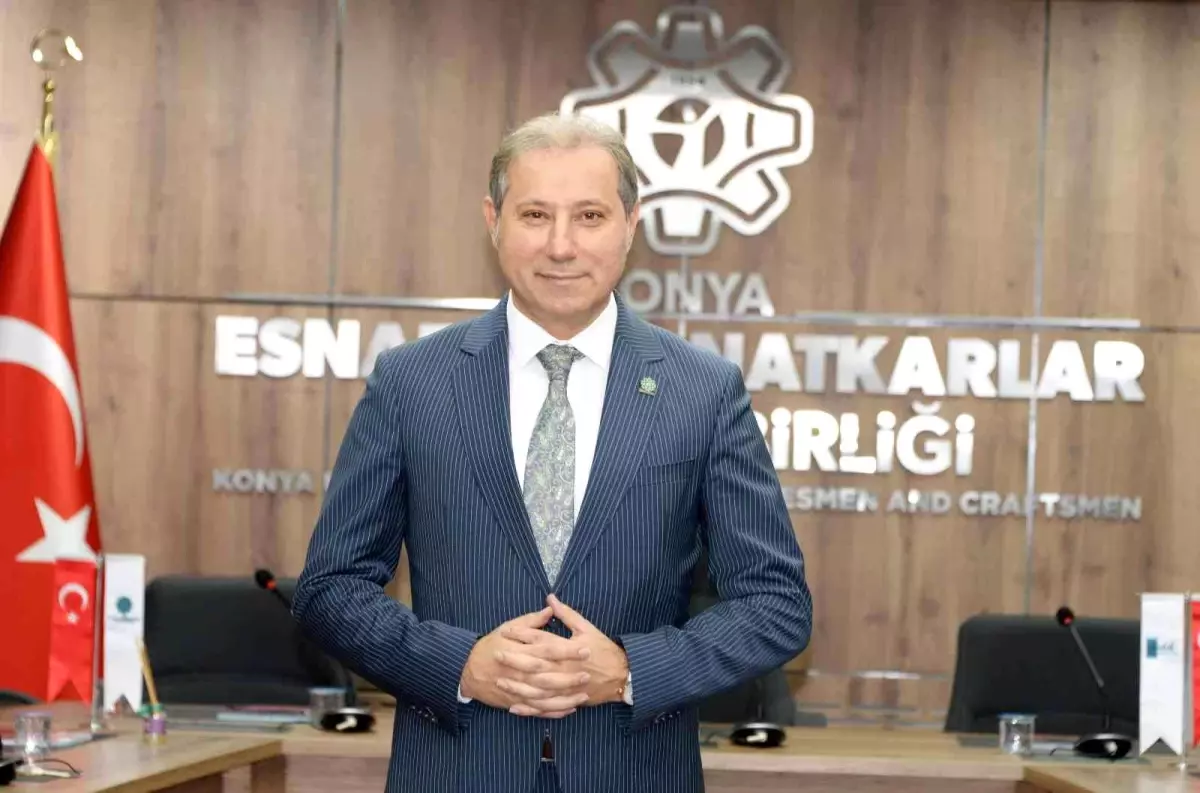 KONESOB Başkanı Karabacak: "2022 Esnafımıza ve ülkemize bolluk, bereket getirsin"