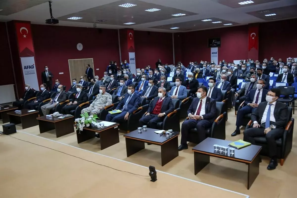 Kütahya İl Afet Risk Azaltma Planı tanıtıldı