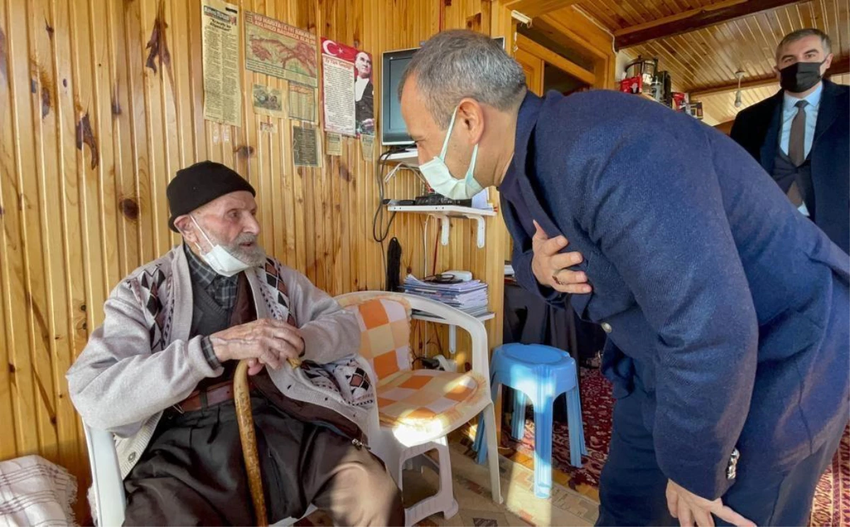 Ordu Valisi Sonel, 112 yaşındaki Metin\'i ziyaret etti