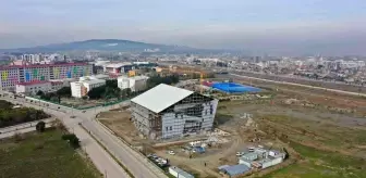 Sporcu fabrikası inşaatında sona gelindi