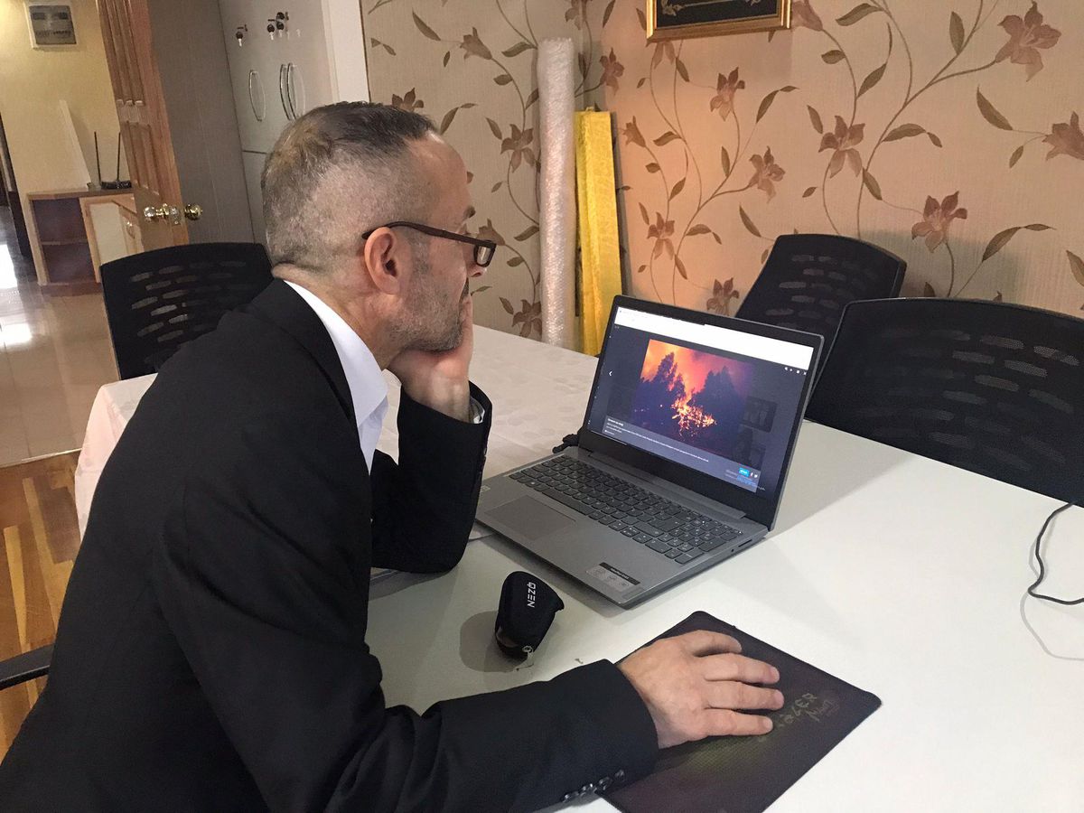 Türkiye Wushu Kung Fu Federasyonu Başkan Vekili Akyüz, AA\'nın "Yılın Fotoğrafları" oylamasına katıldı