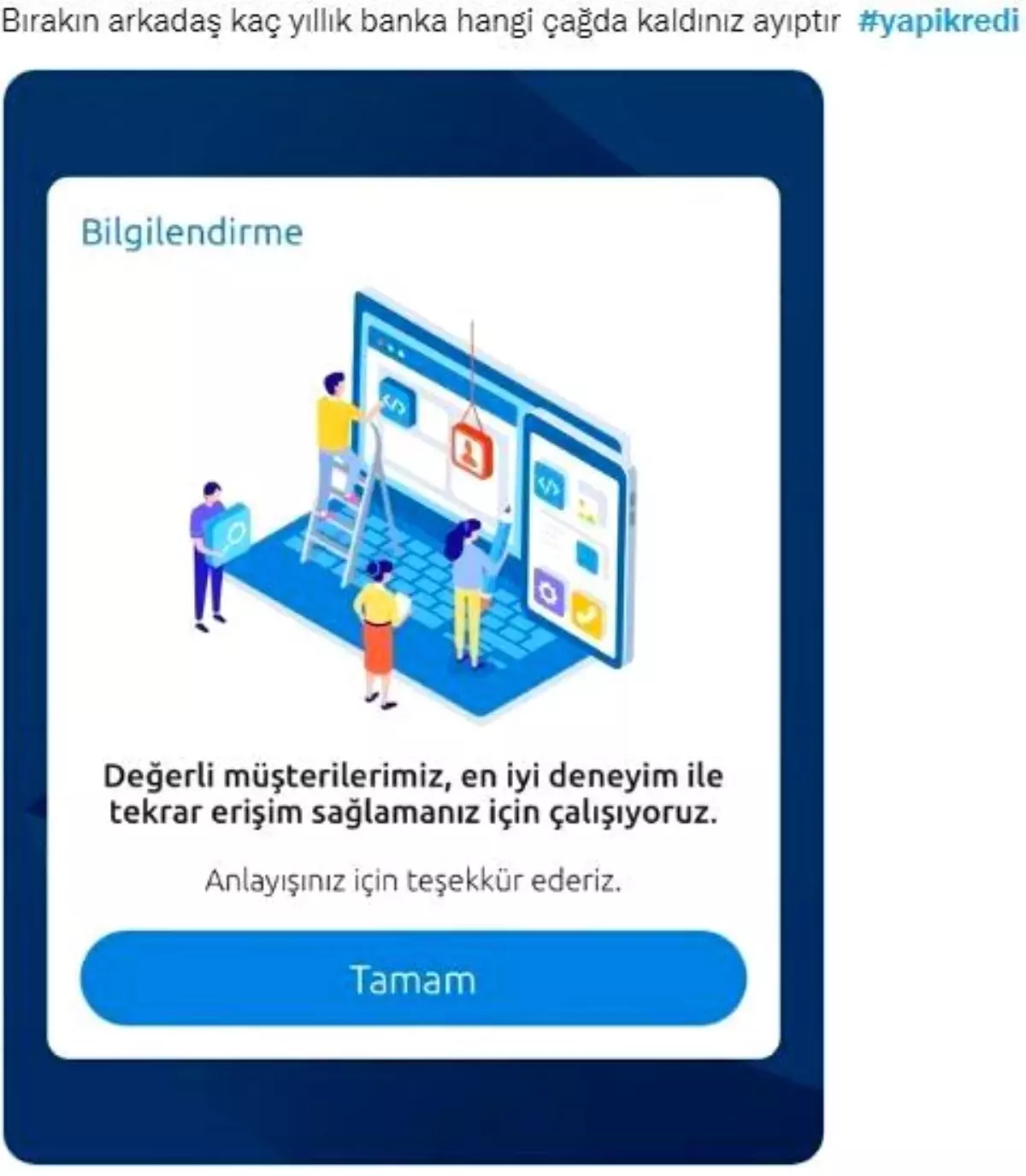 Yapı Kredi uygulamasındaki güncelleme kullanıcıları kızdırdı