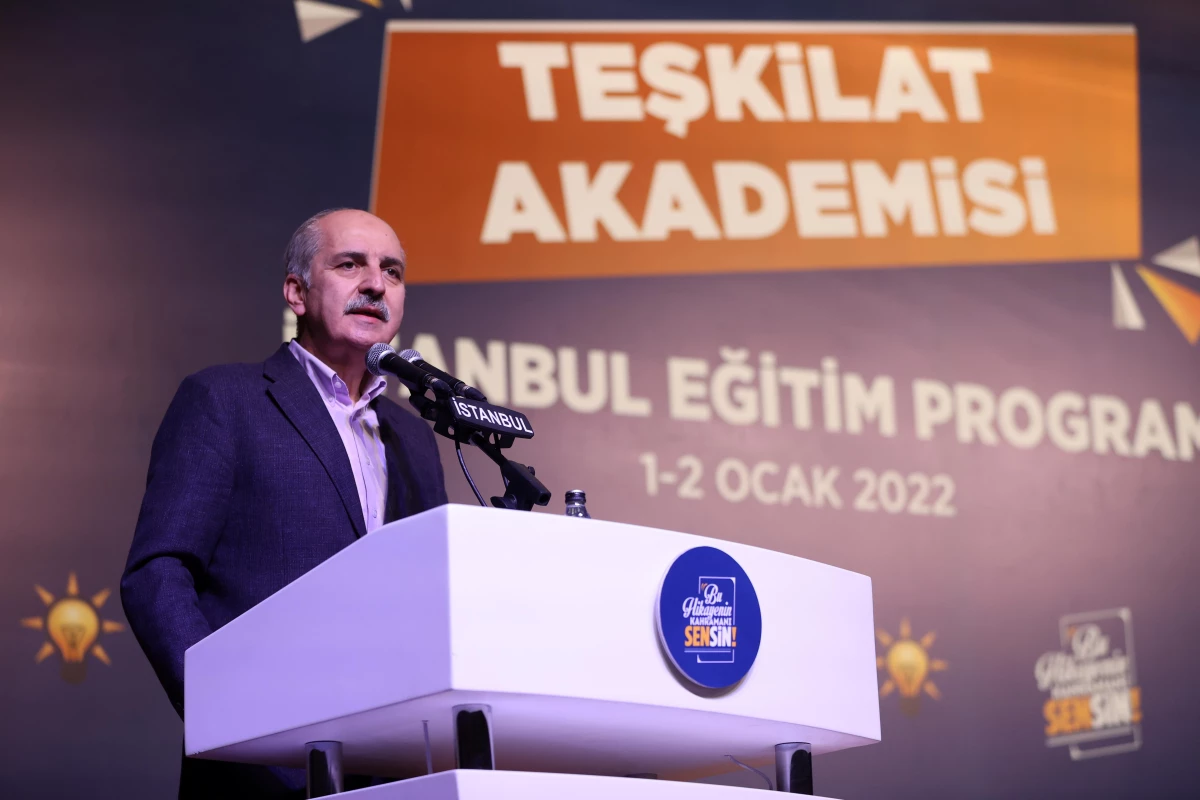Numan Kurtulmuş, AK Parti Teşkilat Akademisi İstanbul Eğitim Programında konuştu