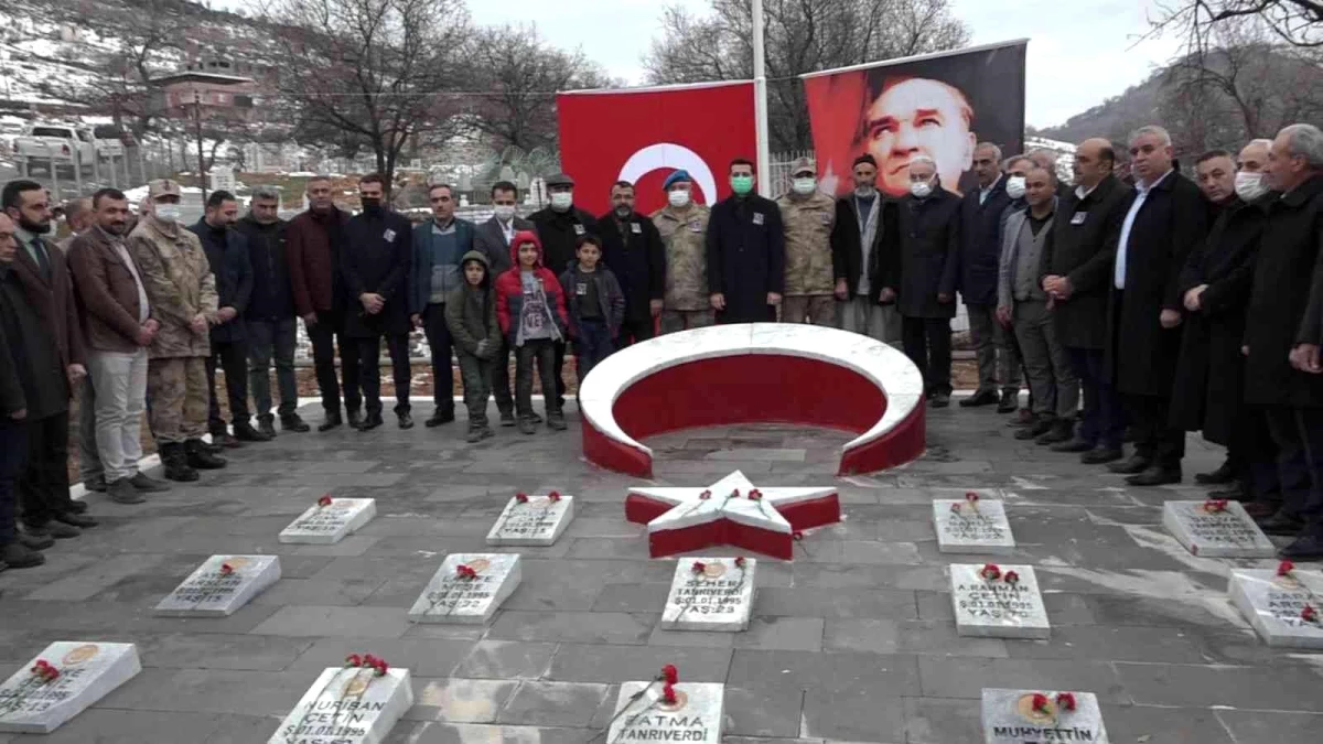 Son dakika haber | PKK\'nın Hamzalı\'da katlettiği 23 şehit törenle anıldı