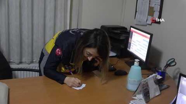 Sağlıkçılar yeni yıla da görevlerinin başına girdi