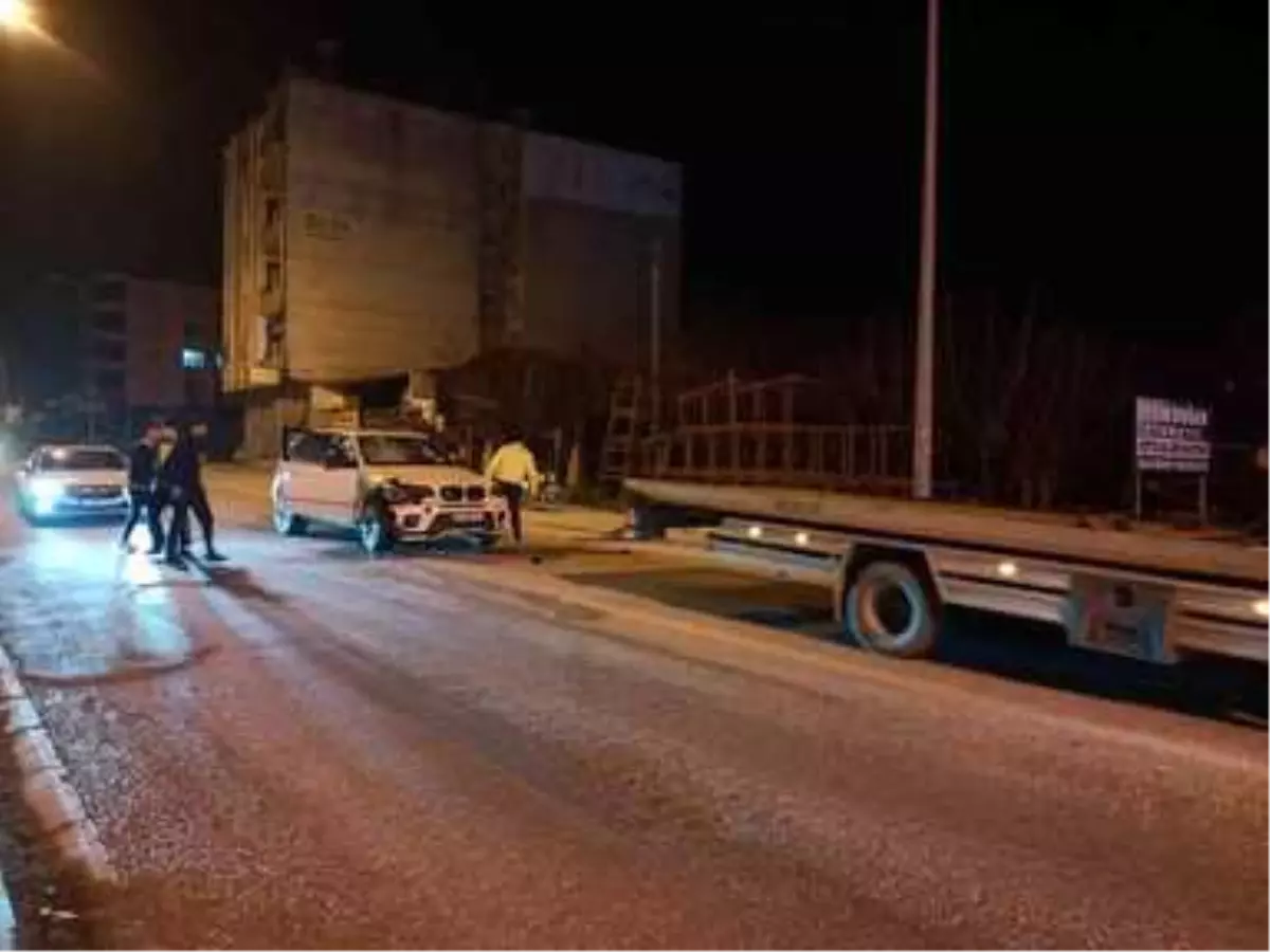 Samandağ\'da trafik kazası: 1 yaralı