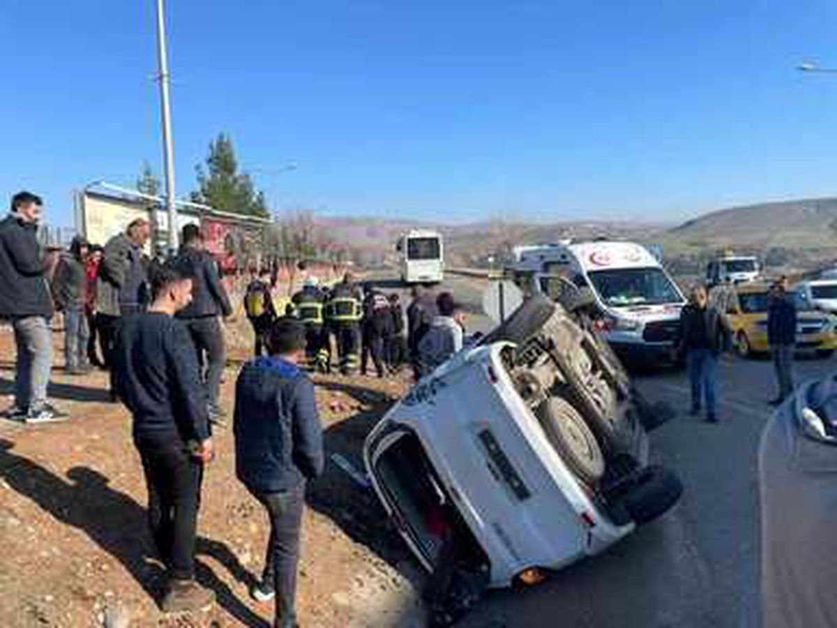 Siirt\'te trafik kazası: 1 yaralı