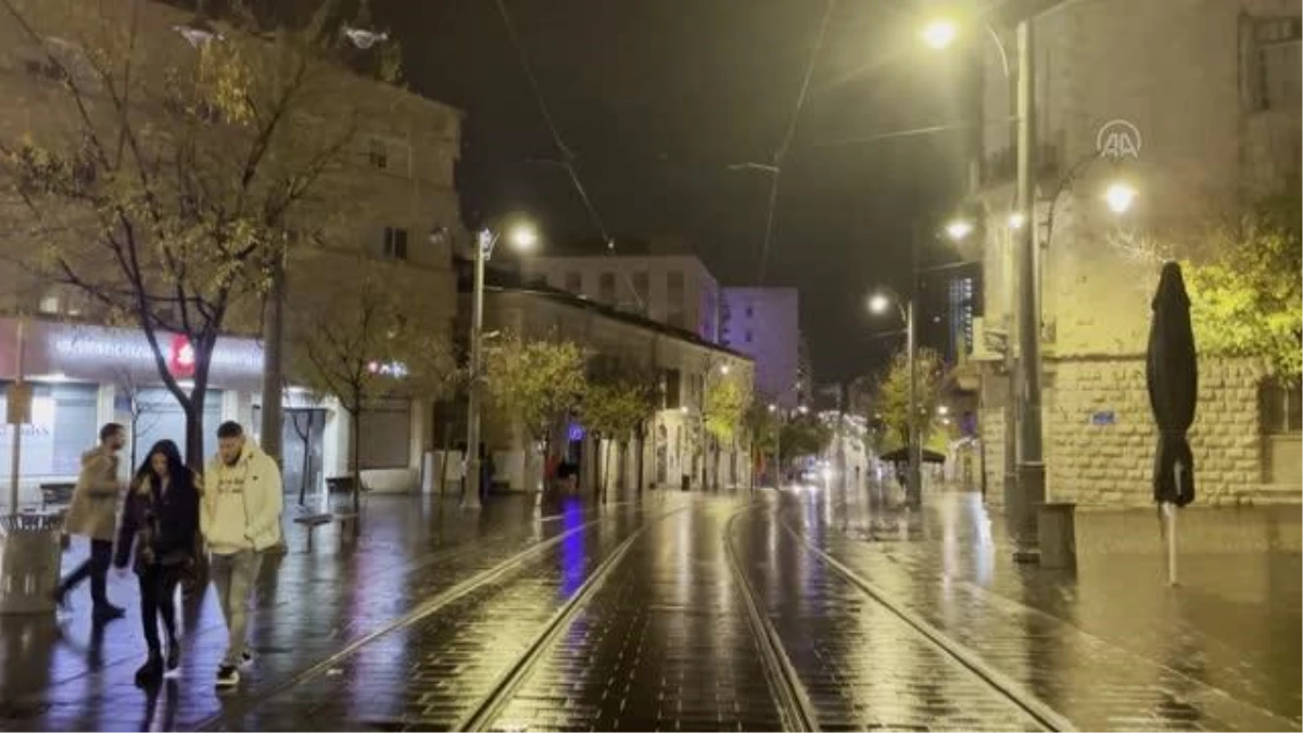 Yahudi bölgesinde yılbaşında sokaklar boş kaldı