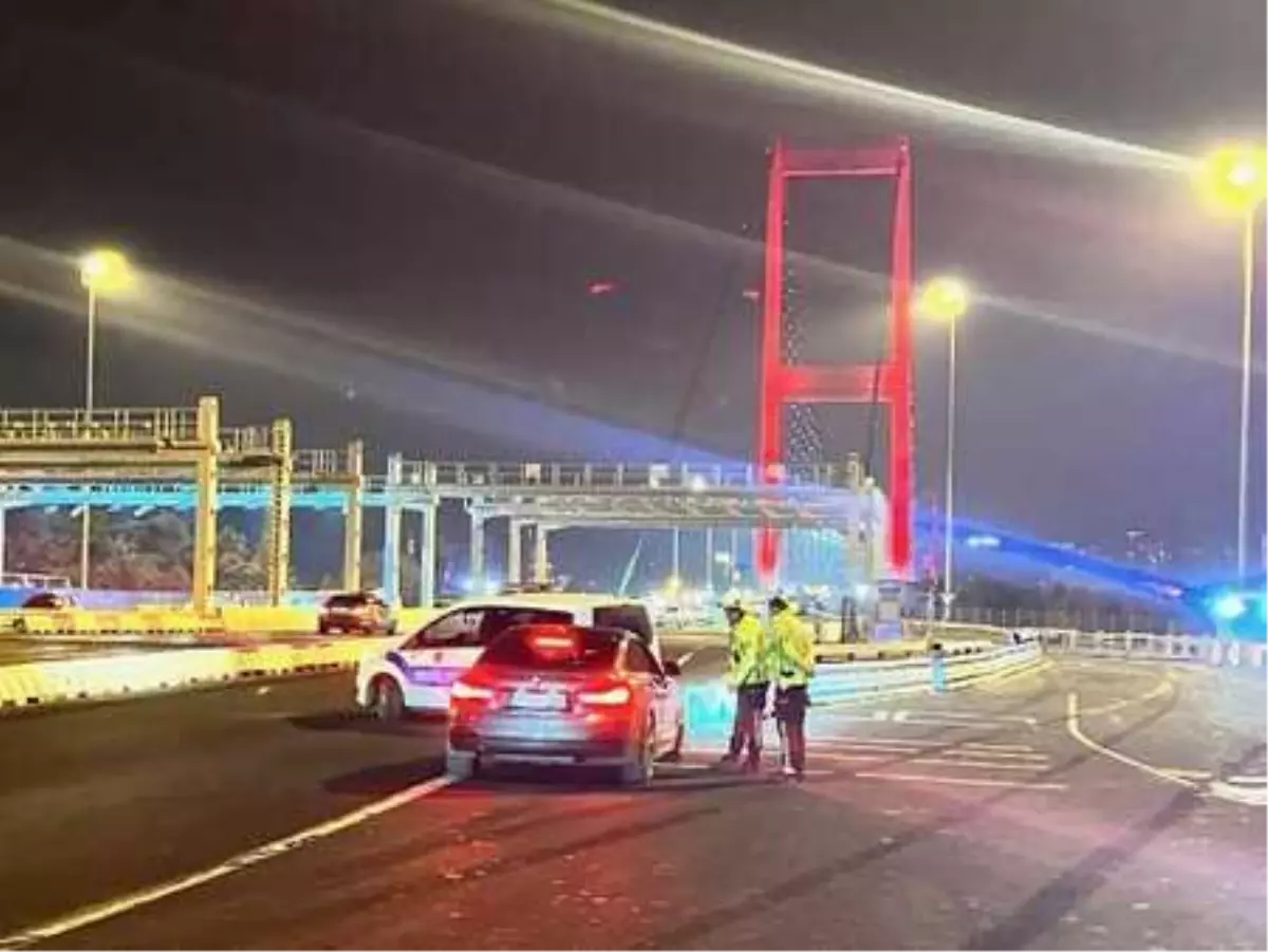 Yeni yıla 15 Temmuz Şehitler Köprüsü\'nde girdiler