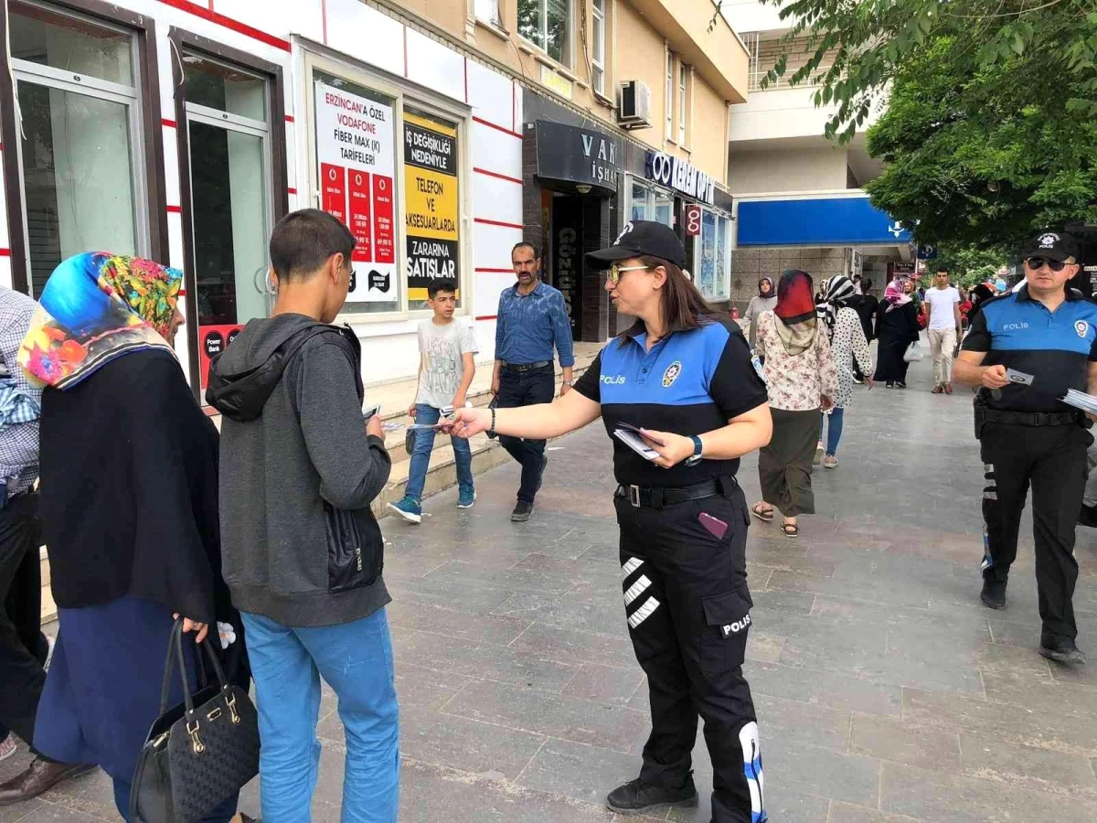 Erzincan polisi hırsızlara ve dolandırıcılara karşı vatandaşları uyardı