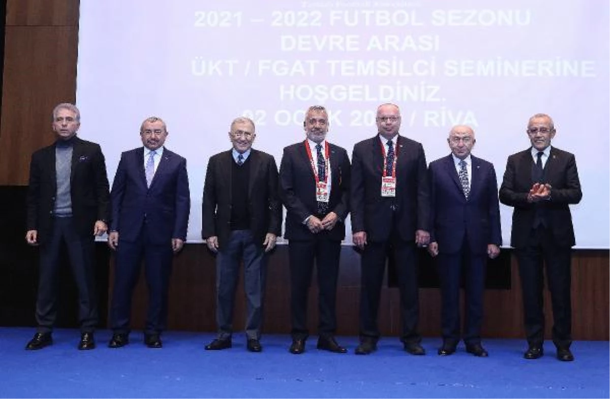 TFF Başkanı Özdemir, Üst Klasman ve Federasyon Güvenlik ve Akreditasyon Temsilci Semineri\'ne katıldı